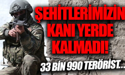 Hulusi Akar operasyon bilançosunu açıkladı! “33 bin 990 terörist etkisiz hale getirildi!.”