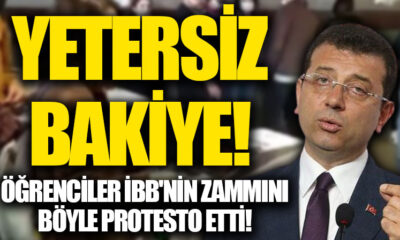 İstanbul’da öğrenciler, İBB’nin yüzde 40’lık ulaşım zammını protesto etti!.