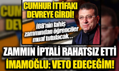 İmamoğlu, öğrencilere ulaşım zammı iptali kararını veto edeceğini açıkladı!.