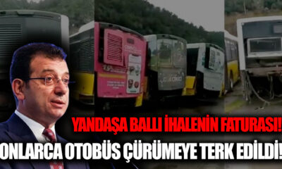 Bakım ihalesini CHP’li Özgür Karabat’a veren İETT’nin otobüs mezarlığı! Onlarca araç çürümeye terk edildi!.