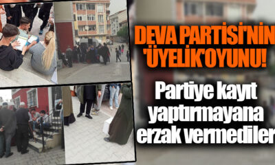 DEVA Partisi’nin üyelik şartı! Sadece partiye kaydını yaptıranlara erzak dağıtıyorlar!.