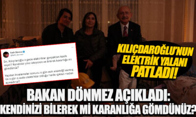 O gün evinin elektrikleri kesik değilmiş! Kılıçdaroğlu’nun elektrik tiyatrosu deşifre oldu!.