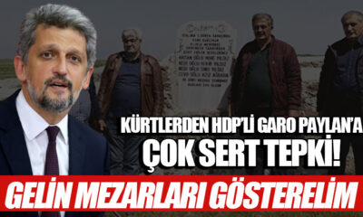 Kürtlerden Taşnak Garo Paylan’a tepki…
