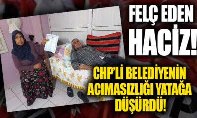 CHP’li belediyeden felç eden haciz! Su borcunu ödemediği için evini icrada sattıkları vatandaş felç oldu!.