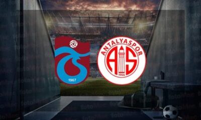Trabzonspor-Antalyaspor maçının ilk 11’leri belli oldu!.