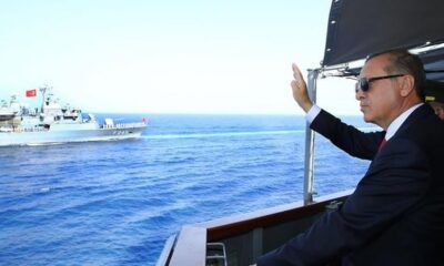 Cumhurbaşkanı Erdoğan, Mavi Vatan 2022 Tatbikatı’nda konuşuyor!.