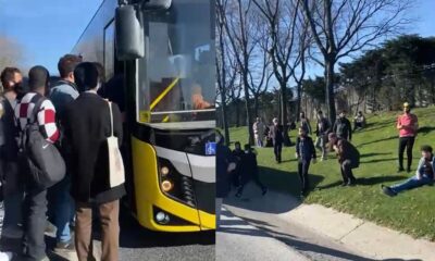 İstanbullunun ulaşım çilesi devam ediyor!. TEM otoyolu’nda İETT otobüsü arıza yaptı!.