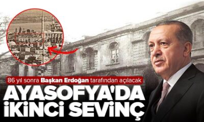 Ayasofya Fatih Medresesi yarın Başkan Erdoğan tarafından açılacak!.