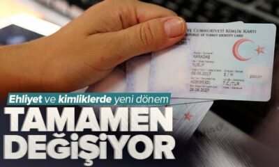 Ehliyet ve kimliklerde yeni dönem! Tamamen değişiyor!.