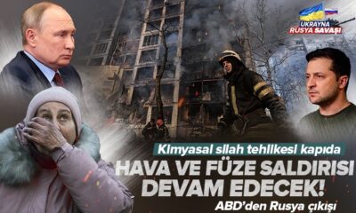 Rusya hava ve füze saldırılarına devam edecek! Beyaz Saray’dan gerginliği yükseltecek açıklama..
