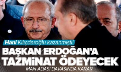 Kılıçdaroğlu, Cumhurbaşkanı Erdoğan’a 35 bin lira tazminat ödeyecek!.