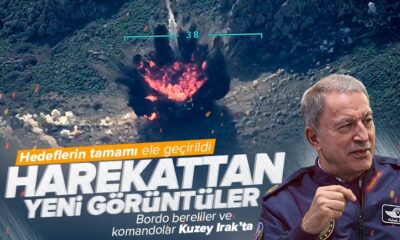 Pençe-Kilit Harekatı’ndan yeni görüntüler! Hulusi Akar’dan yeni açıklama…