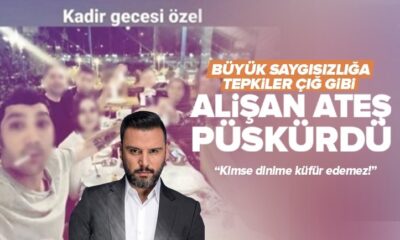 Alişan Kadir Gecesi’nde yapılan alkollü rezalete ateş püskürdü! “Kimse dinime küfür edemez!.”