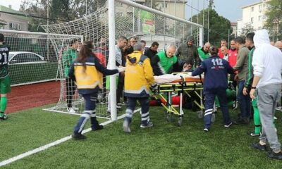 Maç sırasında fenalaşan kaleci hayatını kaybetti!.