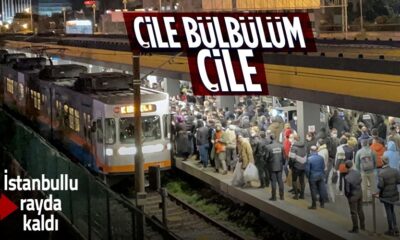 İstanbul’da ulaşım çilesi sürüyor!. Haramidere’de metrobüs arızası vatandaşları mağdur etti!.