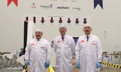 Mustafa Varank, milli gözlem uydusu İMECE’yi inceledi!.