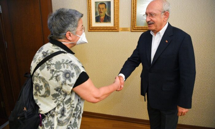 Terör sevici TTB Başkanı Fincancı’dan Kılıçdaroğlu’na ziyaret..