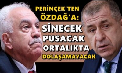 Perinçek, Ümit Özdağ’a meydan okudu! “Onu pıstıracağız, ortalıkta dolaşamayacak!.” (video haber)