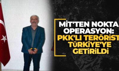 MİT’ten Kuzey Irak’a operasyon! PKK’lı terörist Türkiye’ye getirildi!.