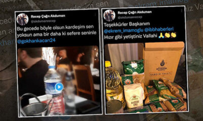 İBB’nin Ramazan kolisi verdiği kişinin alkollü parti sefası yaptığı ortaya çıktı!.