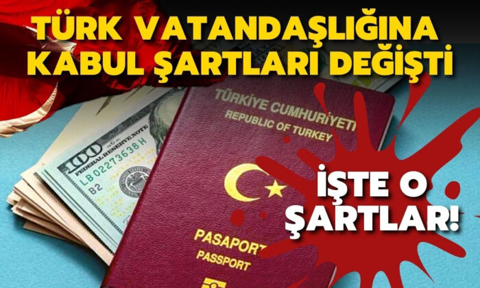 Türk Vatandaşlığı başvurusunda değişikliğe gidildi!.