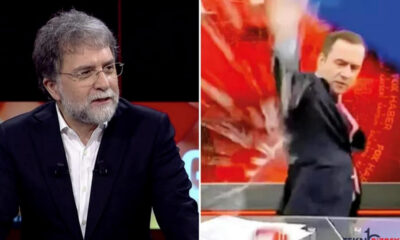Ahmet Hakan’dan Selçuk Tepeli’nin bardak fırlatmasına tepki! “Müsamere çocuğu musun sen?.”