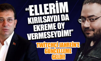 Jahrein olarak tanınan Ahmet Sonuç, İmamoğlu’na sert çıktı! “Ellerim kırılsaydı da oy vermeseydim!.”