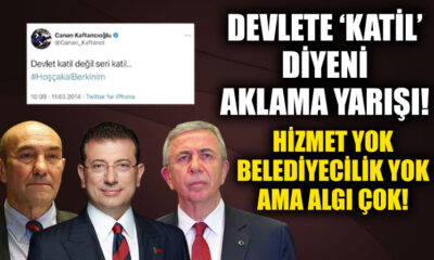 CHP’li belediye başkanlarının terör sevici Kaftancıoğlu’nu aklama yarışı..