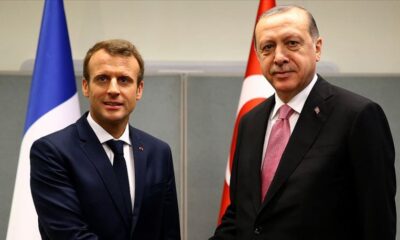 Cumhurbaşkanı Erdoğan Macron ile görüştü!.