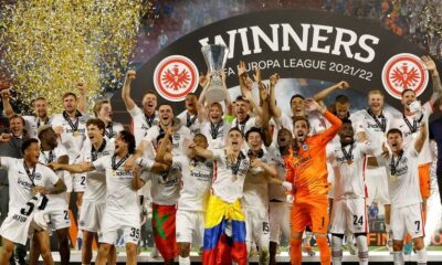 UEFA Avrupa Ligi’nin Şampiyonu Eintracht Frankfurt oldu!.