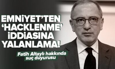 Hacklenme iddiasını yalanlayan Emniyet, Fatih Altaylı hakkında suç duyurusunda bulunulacağını açıkladı!.
