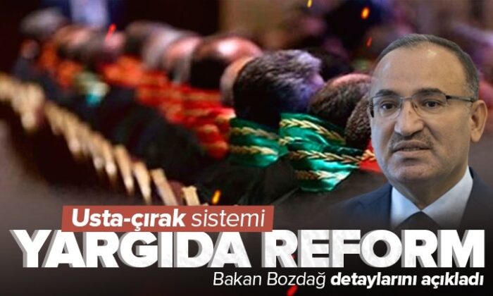 Yargıda reform! Bekir Bozdağ, hakim ve savcı yardımcılığının detaylarını açıkladı!.