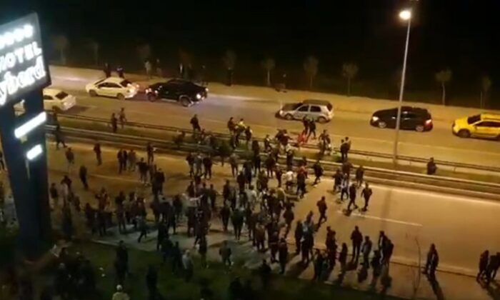 Bayburt’ta Bodrumspor’un kaldığı oteli basmaya kalktılar!.