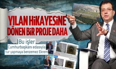 CHP’li İBB 2019’da %60 tamamlanmış halde teslim aldığı projeyi yine erteledi!.