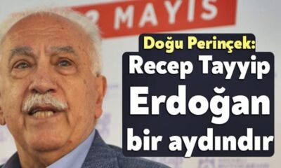Doğu Perinçek: “Recep Tayyip Erdoğan bir aydındır!.”