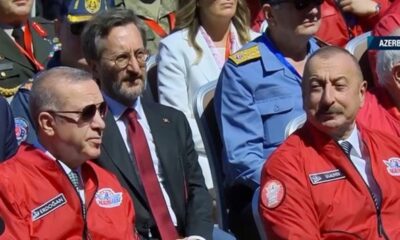Cumhurbaşkanı Erdoğan Azerbaycan’daki TEKNOFEST etkinliğinde..