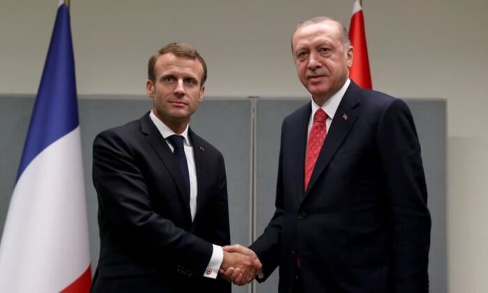 Cumhurbaşkanı Erdoğan, Emmanuel Macron ile görüştü!. “Teröre destek müttefiklikle bağdaşmaz!.”