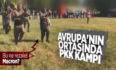 Fransa’da PKK kampı rezaleti..