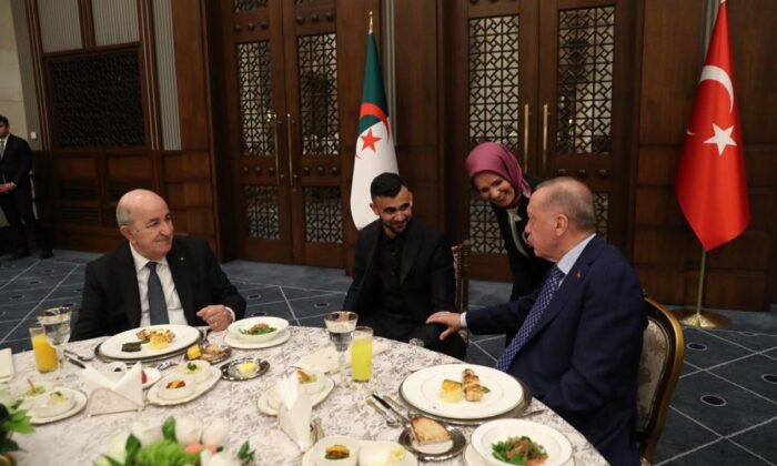 Rachid Ghezzal, Türkiye-Cezayir dostluk yemeğine katıldı!.