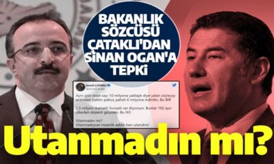 İçişleri Bakanlığı’ndan Sinan Oğan’a Suriyeli tepkisi! “Utanmadın mı?.”
