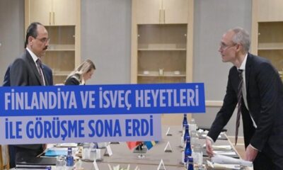 Finlandiya ve İsveç heyetleriyle görüşme sona erdi! Somut adımlar atılmazsa süreç ilerlemeyecek!.