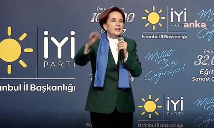 Akşener, partisinin İstanbul’daki törenine katıldı! “Başbakan olacağım!.”