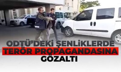 ODTÜ’deki terör propagandasına 16 gözaltı..