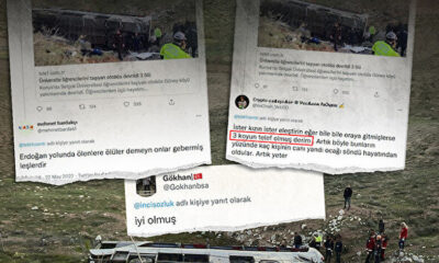 Gençlik şöleni dönüşü kazada hayatını kaybedenlere nefret kustular!.