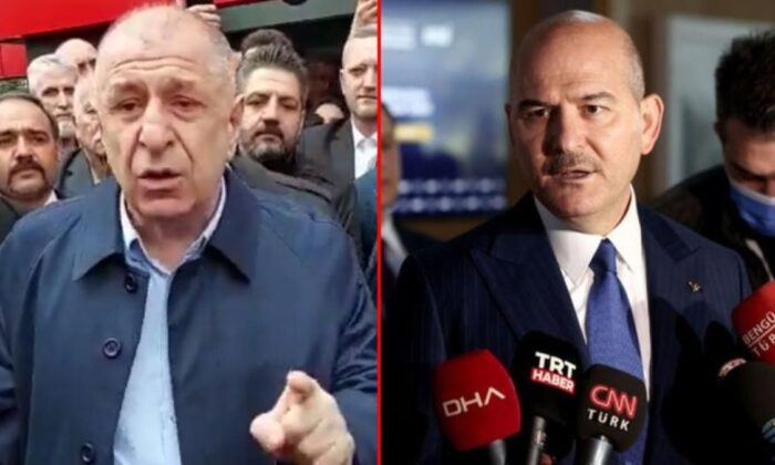 Ümit Özdağ’dan İçişleri Bakanlığı önünde provokasyon…