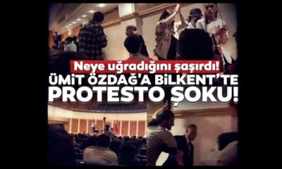 Ümit Özdağ’a Bilkent’te protesto şoku! Neye uğradığını şaşırdı!.