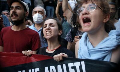 Taksim’deki Gezi eyleminde arbede..