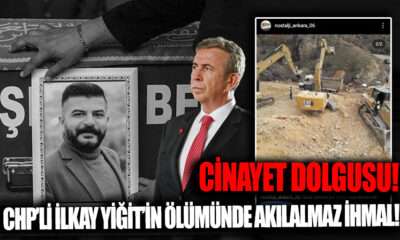 Ankara’daki sel felaketinde hayatını kaybeden CHP’li İlkay Yiğit’in ölümünde akıl almaz ihmal..