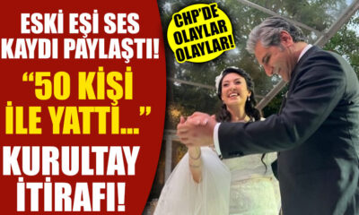 Eski eşi CHP’li Aykut Erdoğdu’nun ses kaydını paylaştı! CHP’li Erdoğdu’dan yeni eşi Tuba Torun hakkında skandal ifadeler..