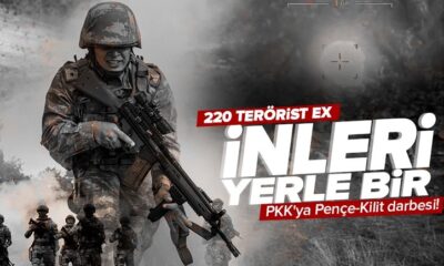 Pençe-Kilit Operasyonu’nda öldürülen terörist sayısı 220’ye yükseldi!.